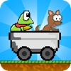 Hoppy Cart : A Frog And Puppy Kart Ride Game