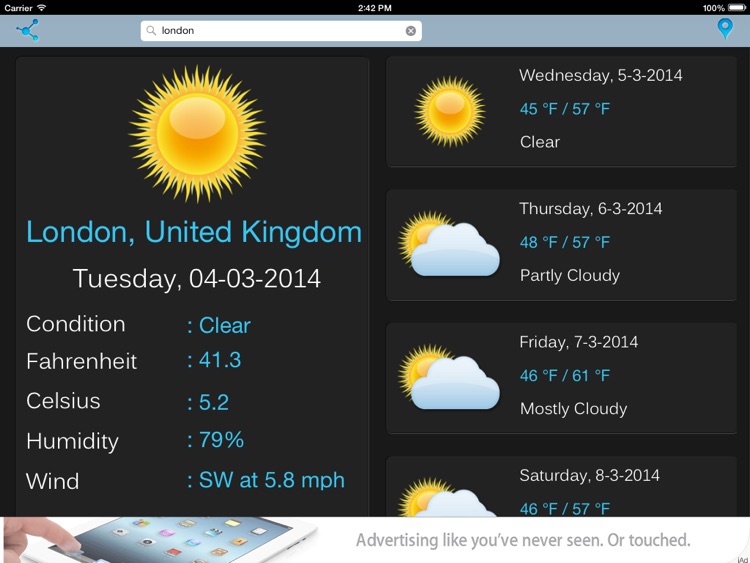 Weather Forecast