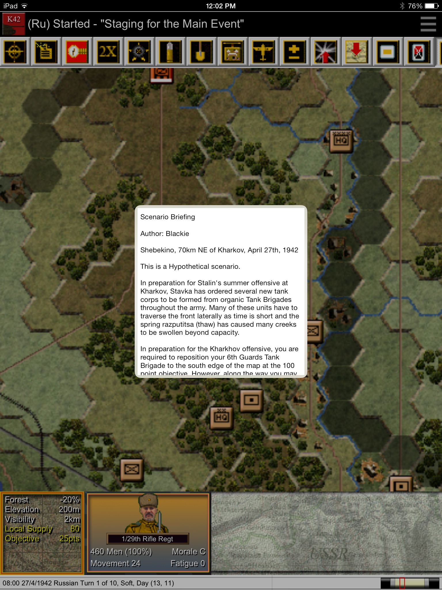 Panzer Campaigns: Kharkov '42 screenshot 2