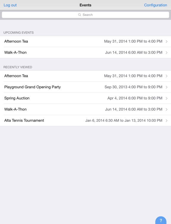 Mobile Event Management for The Raiser's Edge screenshot-3