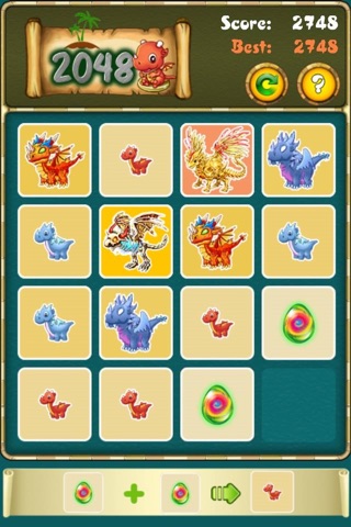 Dragon 2048 screenshot 2