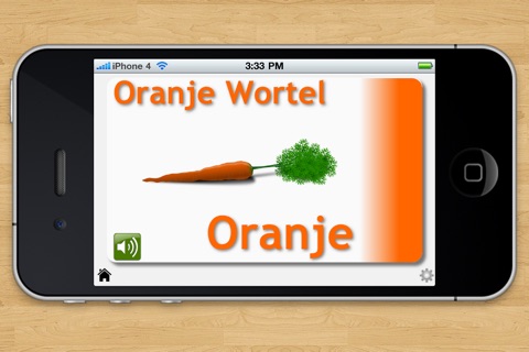 Afrikaans Color Flashcards (with audio) screenshot 2