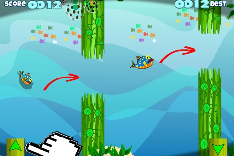 Flappy Butterfly Fish screenshot 2