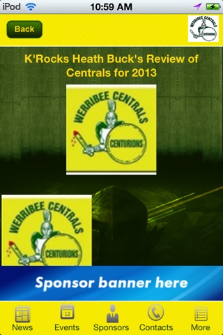 Werribee Centrals Football Club screenshot 2