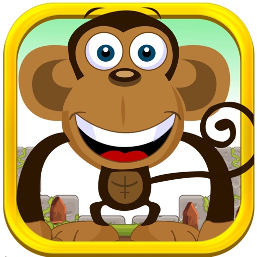 A Clumsy Monkey - Jungle Temple Crush Free Game Icon