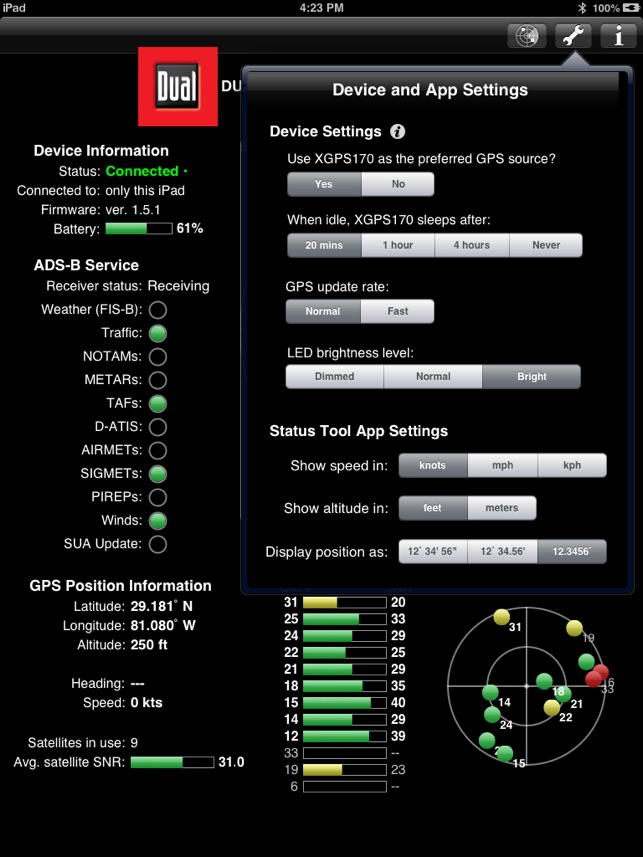 XGPS170 Status Tool(圖3)-速報App