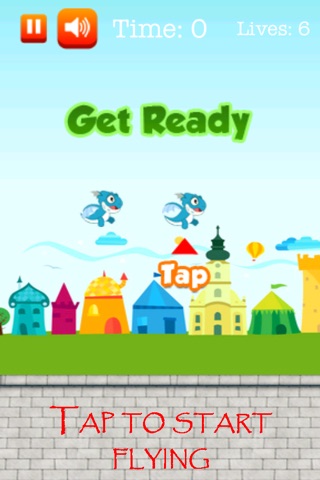 Flappy Baby Dragon - The Free Flying Adventure Game screenshot 2