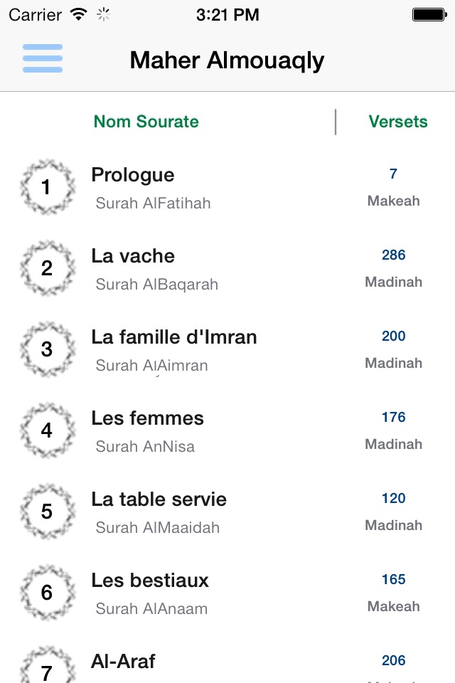 Le Coran Maher al Mueaqly - Maaiqli Coran screenshot 2