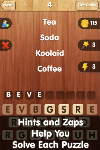 Just 4 Words - Word Phrase, Guessing, Association Game that is fun and will Puzzle, Stump, and Baffle you! screenshot 2