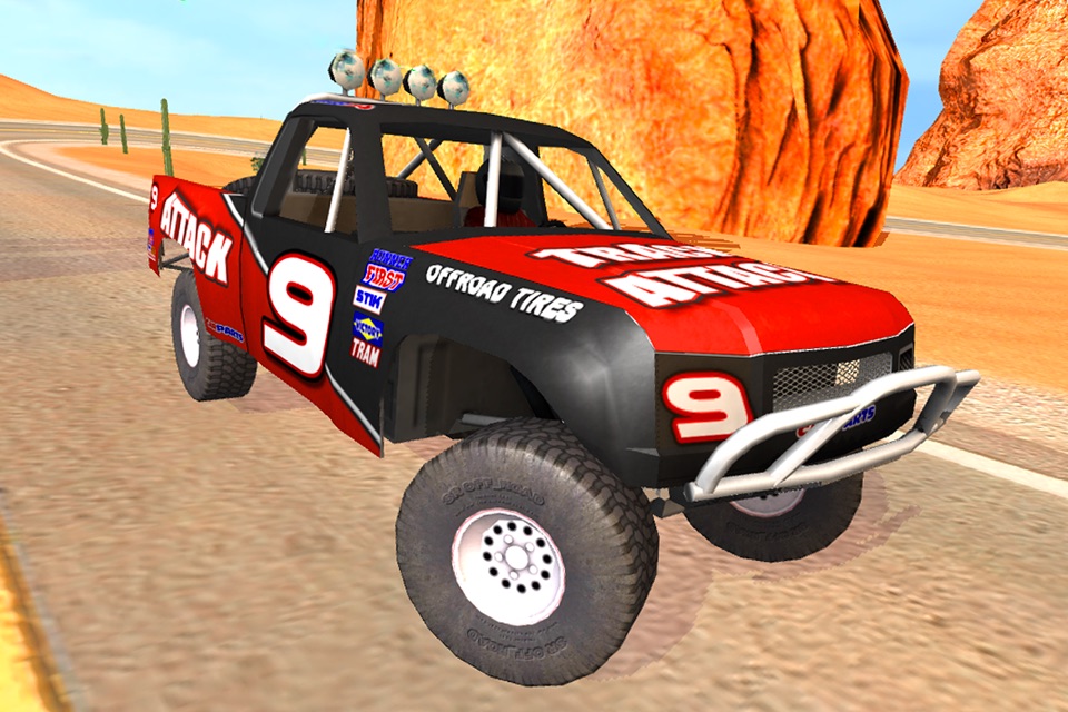 Dirt Truck 4x4 Offroad Racing Free screenshot 4