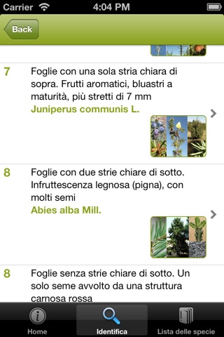 Guida alle piante del Giardino Botanico di Valbonella screenshot 4