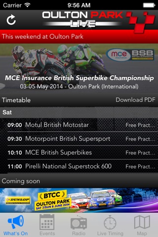 Oulton Park LIVE! screenshot 2