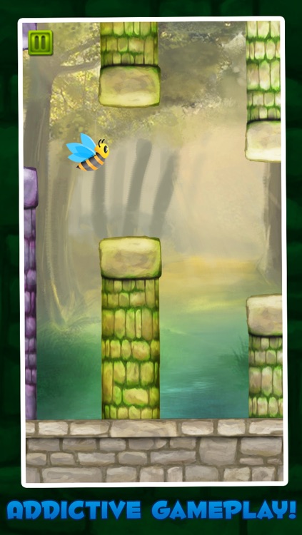 Clumsy Little Bee - Flap Your Little Wings Fun screenshot-3