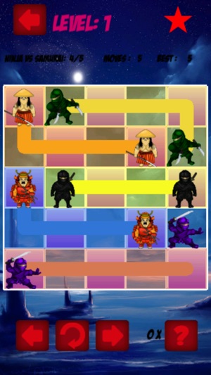 Samurais vs Ninja: Stupid Color Drawing Game(圖4)-速報App