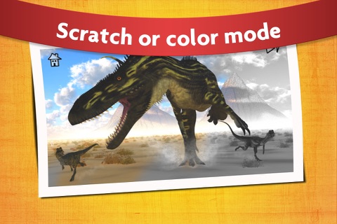 Scratch that Dinosaur Game - A Scratch and Scrape Jurrasic Dinos for Kids (Coloring Mode Edition) screenshot 4