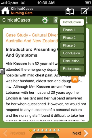 Clinical Cases Nursing Care screenshot 3