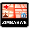 Zimbabwe Vector Map - Travel Monster