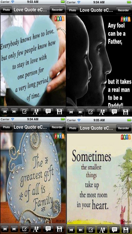 Love Quotes e-Cards. Customize and send love quote e-cards screenshot-4