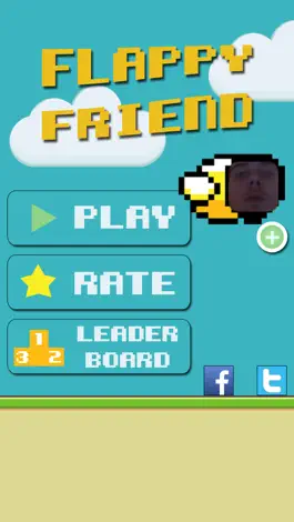 Game screenshot Flappy Friend - Flap Yourself - Become the Bird take a photo of your face ! mod apk