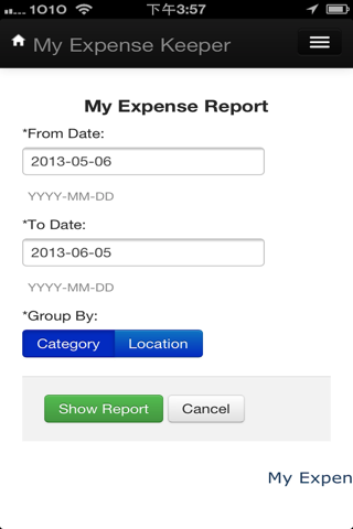 My Expense Keeper screenshot 4
