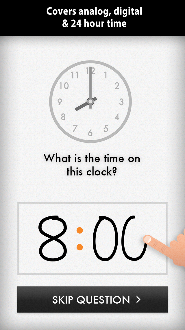 Quick Clocks - Telling Time Screenshot 1