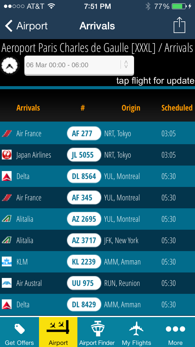 Paris Charles de Gaulle Airport + Flight Tracker Screenshot 3
