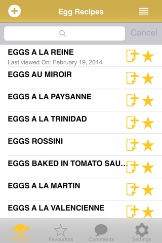 ** Egg Recipes ** screenshot 2