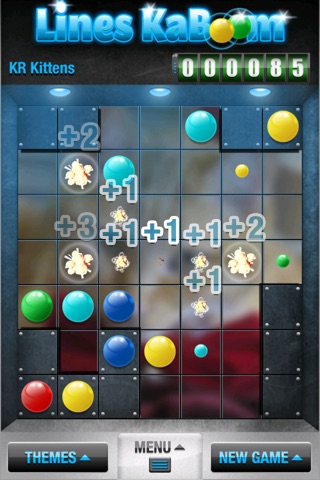 Lines Kaboom! – Addictive strategy color match puzzle game screenshot 2