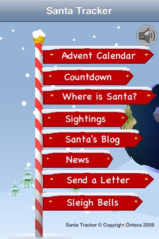 Santa Tracker in HD screenshot 2