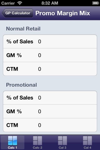 ieRetail GP Calculator screenshot 3