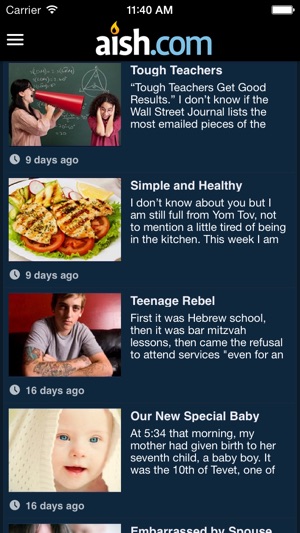 Aish.com: The Judaism iPhone App(圖4)-速報App
