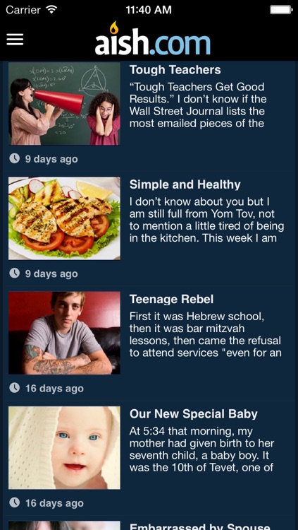 Aish.com: The Judaism iPhone App screenshot-3