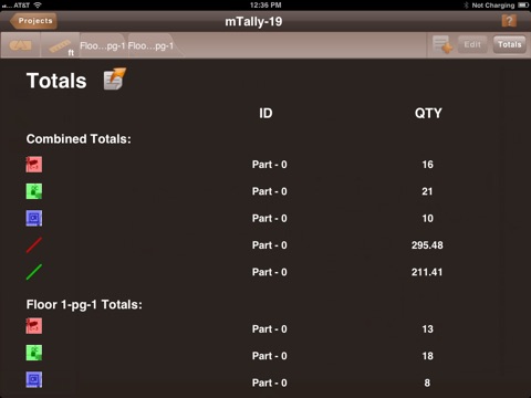 mTally screenshot 2