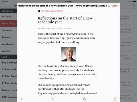 Iowa State University College of Engineering News screenshot 3