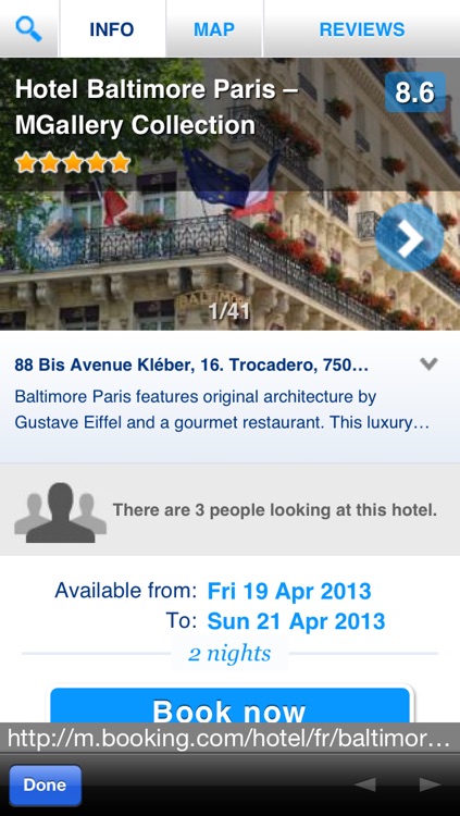 Hotels in Paris & Disneyland. Luxury or cheap - best offers! screenshot-3