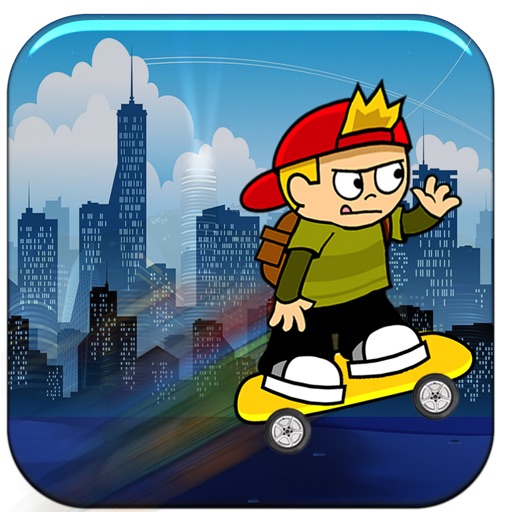 A Bat Boy Super Skater Adventure - Crazy Tapping Avenger Game FREE icon