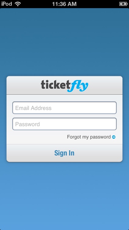 Ticketfly Scanner