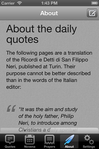 Saint Philip Neri screenshot 4