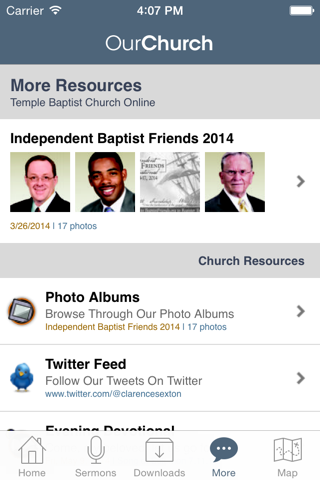 Temple Baptist Church screenshot 4