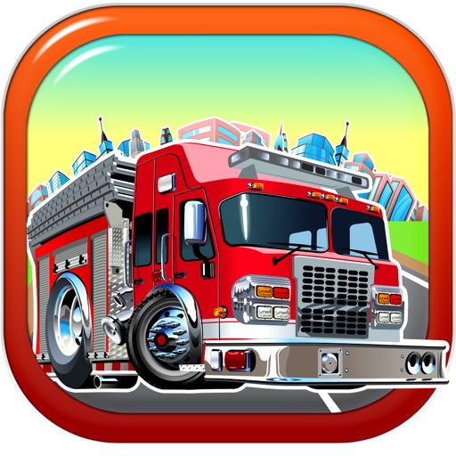 A Fire Rescue Driver - Crazy Trucks Racing Mania iOS App