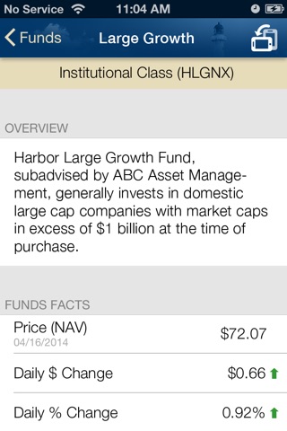 Harbor Funds screenshot 3