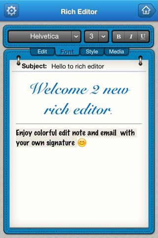 Rich Editor screenshot 3