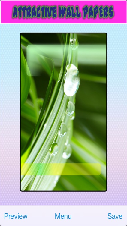 Lock Screen Water And Bubbles Special Wallpaper Collection screenshot-3