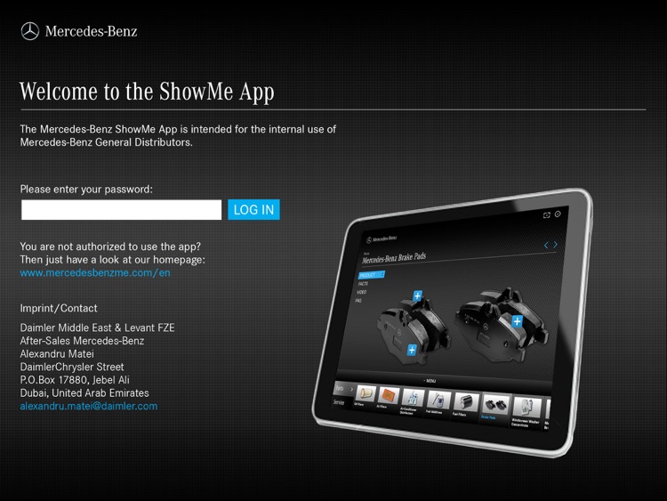 Mercedes-Benz ShowMe