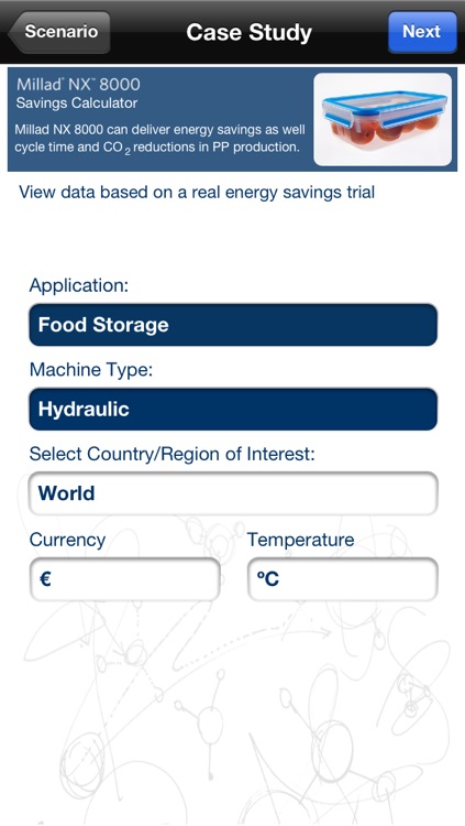 Millad NX 8000 - Savings Calculator