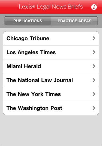 Lexis® Legal News Briefs screenshot 2