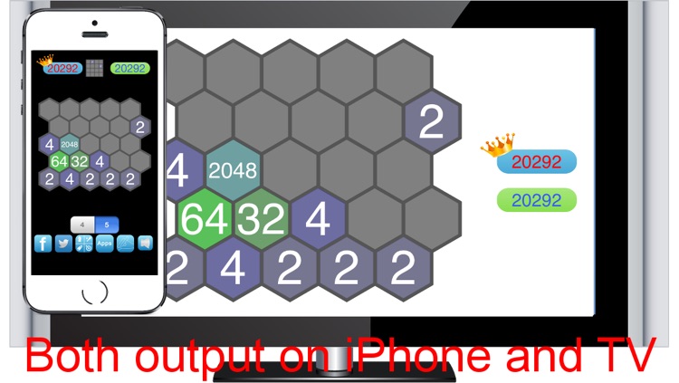 2048 Hexagon
