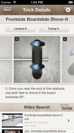 Bag of Tricks - Learn Skateboard Tips and Moves List(圖5)-速報App