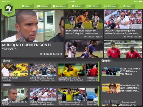 StudioFutbol for iPad screenshot 2