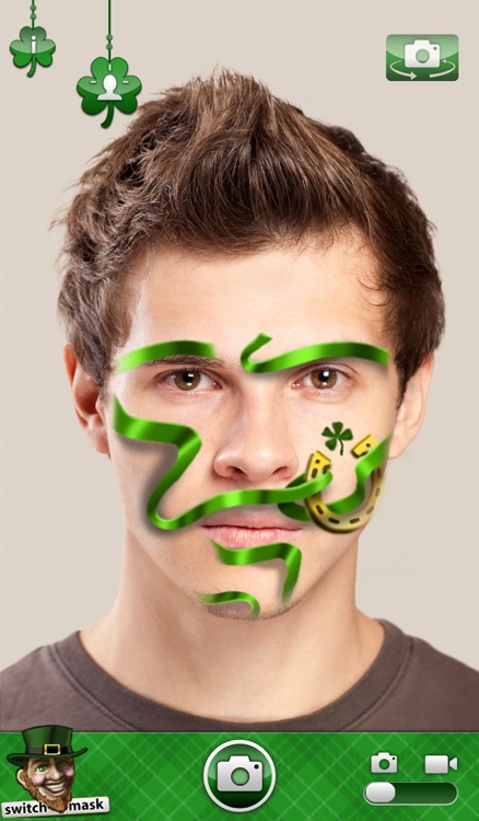 Mojo Masks St. Patrick's Day - Add Fun Face FX to your photos/videos and share